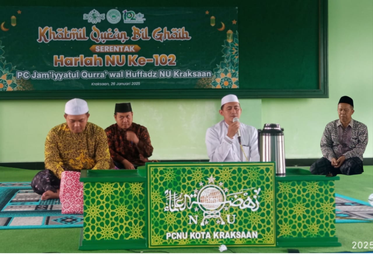 Rangkaian Harlah NU ke 102, PCNU Kota Kraksaan Gandeng JQHNU Gelar Khotmil Qur’an bil Ghaib